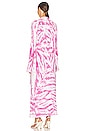 view 3 of 3 Gloria Cardigan Dress in White Pink Swirl Td