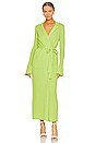 view 1 of 4 Venetia Cardigan Dress in Lime