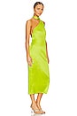 view 3 of 4 Marissa Silk Dress in Neon Lime