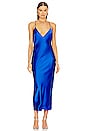 view 1 of 3 Rowan Silk Maxi Dress in Royal Blue
