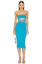 view 1 of 3 Bristol Midi Dress in Turquoise