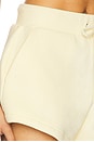view 6 of 6 Kerry Short in Pastel Yellow