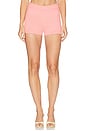 view 1 of 6 Messa Knit Short in Peach Pink