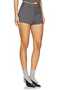 view 2 of 6 Tilda Short in Charcoal Houndstooth
