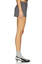 view 3 of 6 Tilda Short in Charcoal Houndstooth