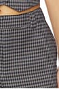 view 6 of 6 Tilda Short in Charcoal Houndstooth