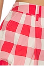 view 6 of 6 Vicky Short in Geranium Gingham