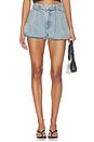 view 1 of 6 Jo Denim Short in Coastline