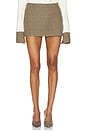 view 1 of 6 Valkiria Skort in Tan Houndstooth