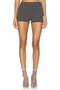 view 2 of 7 Jaymes Knit Short in Carbon
