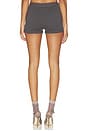 view 6 of 7 Jaymes Knit Short in Carbon