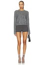 view 7 of 7 Jaymes Knit Short in Carbon