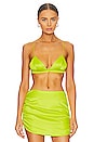 view 1 of 4 Doral Bralette in Neon Lime