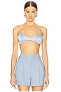 view 1 of 4 Courtney Bra in Ice Blue