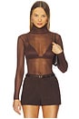view 1 of 4 Piper Sweater in Slate Brown