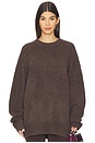 view 1 of 4 May Sweater in Slate Brown