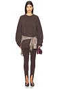 view 4 of 4 May Sweater in Slate Brown