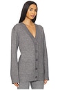 view 2 of 4 Denise Cardigan in Medium Grey