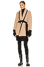 view 1 of 4 Quinn Robe in Tan Wool