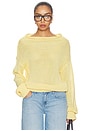 view 1 of 4 Oro Knit Sweater in Butter