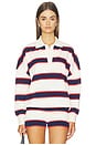 view 1 of 4 JERSEY TABY  in Eggshell	Stripe