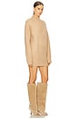 view 2 of 3 Dessa Chunky Knit Sweater in Tan