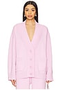 view 1 of 5 Carley Cardigan in Ballet Pink