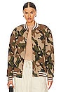 view 1 of 5 Bryan Bomber Jacket in Camo