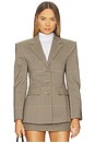 view 1 of 5 Jennifer Blazer in British Plaid