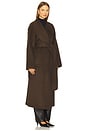 view 3 of 4 Mavis Wool Coat in Slate Brown