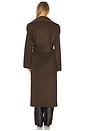 view 4 of 4 Mavis Wool Coat in Slate Brown