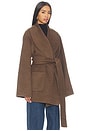 view 3 of 5 Dulcetta Wool Coat in Sable Brown
