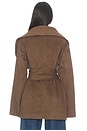 view 4 of 5 Dulcetta Wool Coat in Sable Brown