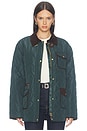 view 2 of 7 Liana Coat in Evergreen