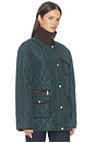 view 4 of 7 Liana Coat in Evergreen