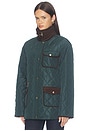 view 5 of 7 Liana Coat in Evergreen