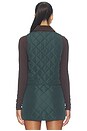 view 5 of 6 Aida Vest in Evergreen