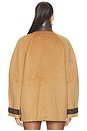 view 5 of 5 Yanna Coat in Heritage Tan