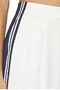 view 6 of 6 Marlowe Satin Pant in Navy Tile Print