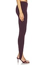 view 4 of 6 Kelsey Stirrup Legging in Bordeaux