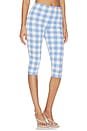 view 2 of 6 PANTALON DIONDRA in Coastal Blue Gingham