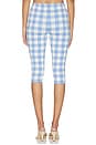 view 4 of 6 PANTALON DIONDRA in Coastal Blue Gingham