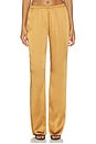 view 2 of 7 Lillian Satin Pant in Dune