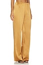 view 4 of 7 Lillian Satin Pant in Dune