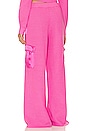 view 3 of 4 Daph Knit Cargo Pant in Malibu Pink