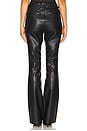 view 4 of 6 Ronja Faux Leather Trouser in Black