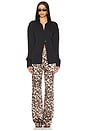 view 5 of 6 Viva Satin Pant in Spotted Bengal