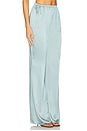 view 2 of 6 Viva Satin Pants in Frosted Sea