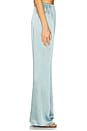 view 3 of 6 Viva Satin Pants in Frosted Sea