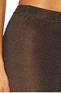view 6 of 6 CALÇA DE MALHA METÁLICA SHELDON in Slate Brown